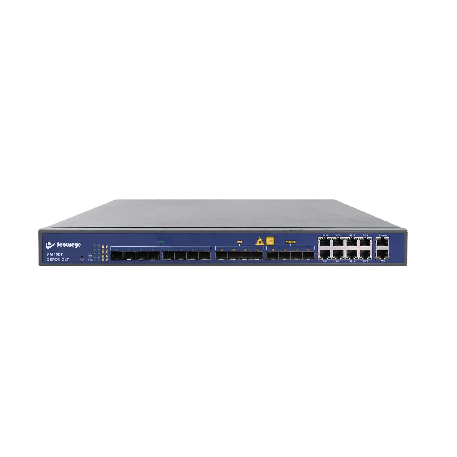 Secureye 8 Port Layer3 EPON OLT Fully Loaded Rackmount (S-OLT-EPON-8OLT-L3D)