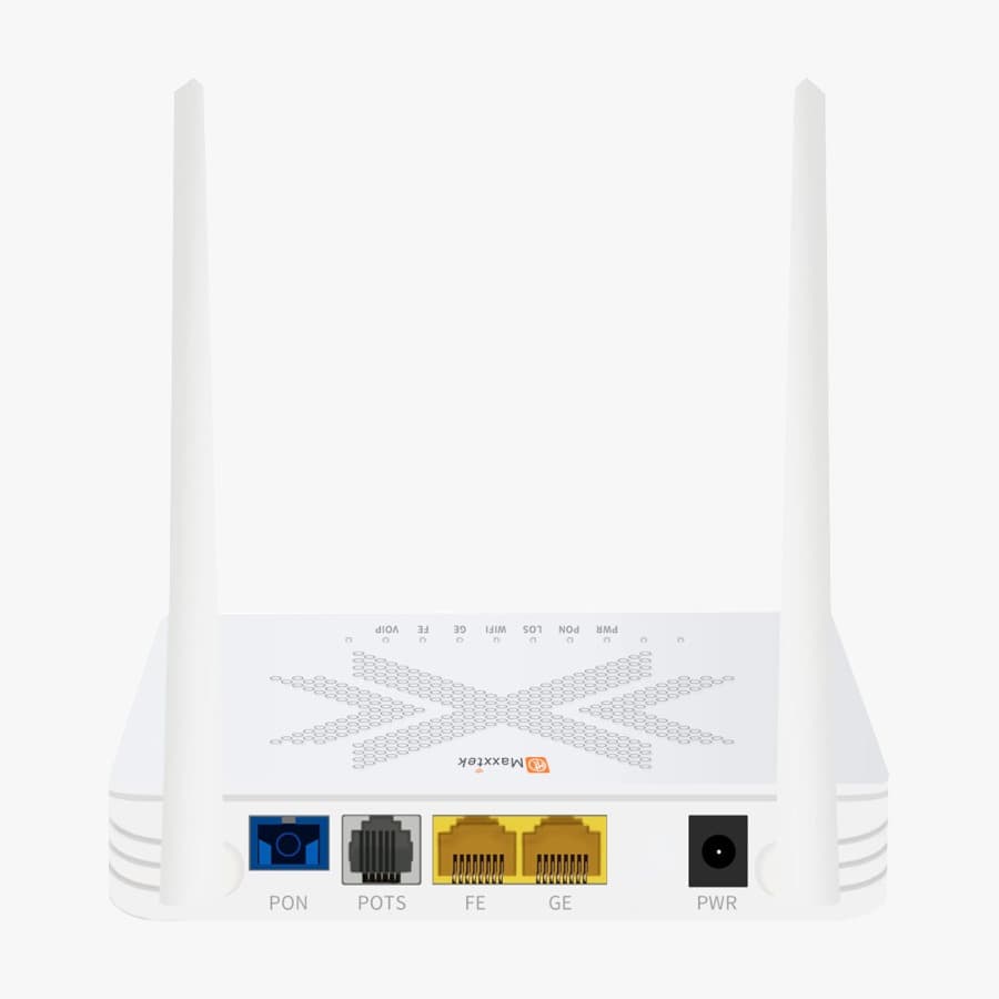 Maxxtek N300 GPON ONT EC2121X | Single Band WiFi Router with Voice Port