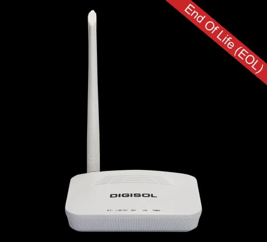 Digisol DG-GR1310 – Digisol GEPON ONU 300MBPS Wi-fi Router with 1 PON & 1 GIGA Port
