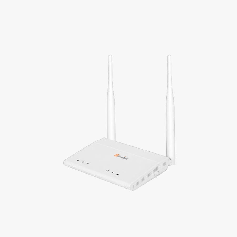 Maxxtek N300 Single Band Router | GPON ONT with FXS Port | 300Mbps 2.4GHz