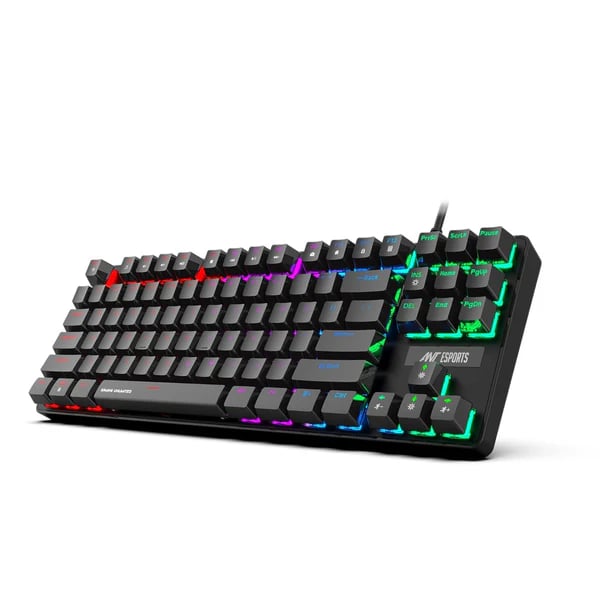 Ant Esports MK1000 TKL Mechanical Gaming Keyboard – Outemu Blue Switches, LED Backlite