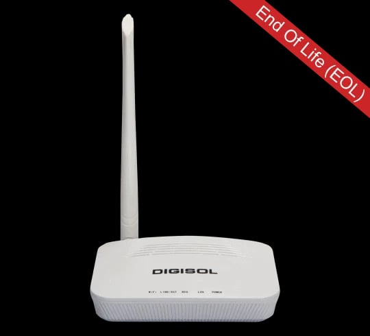 Digisol DG-GR1310 – Digisol GEPON ONU 300MBPS Wi-fi Router with 1 PON & 1 GIGA Port